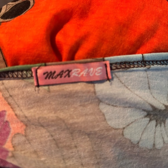 Max Rave Multicolor Abstract Mini Dress - Picture 3 of 3